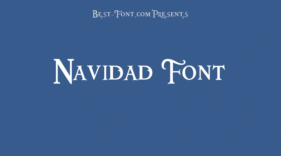 Navidad Font