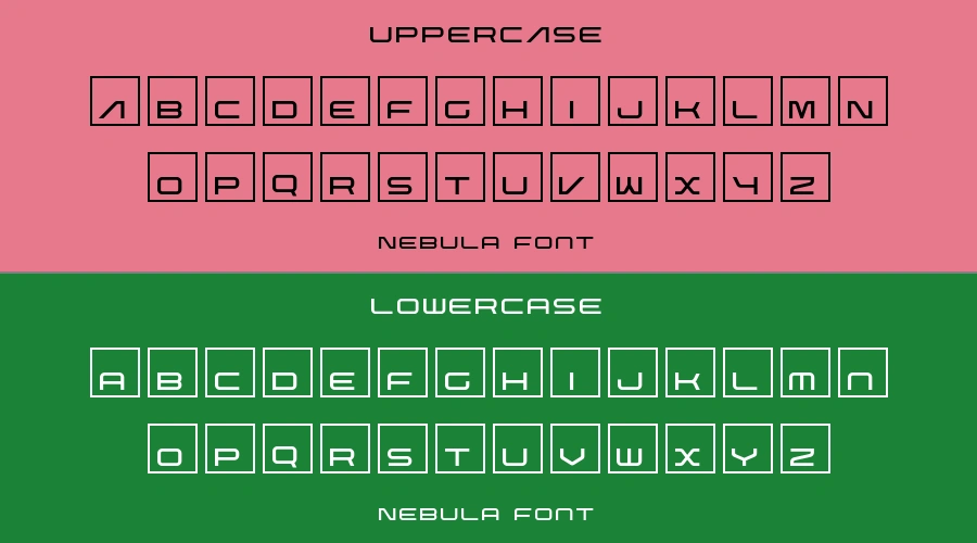 Nebula Font Preview