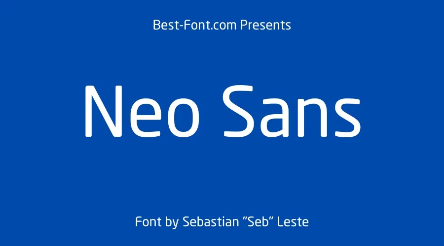 Neo Sans Font
