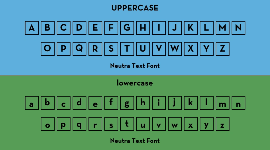 Neutra Text Font Preview