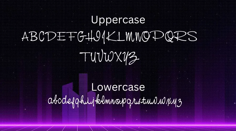 Nevison Font Preview