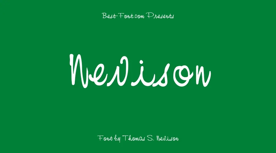 Nevison Font