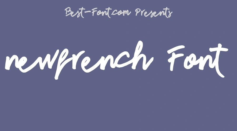 newfrench Font