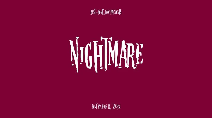 Nightmare Font