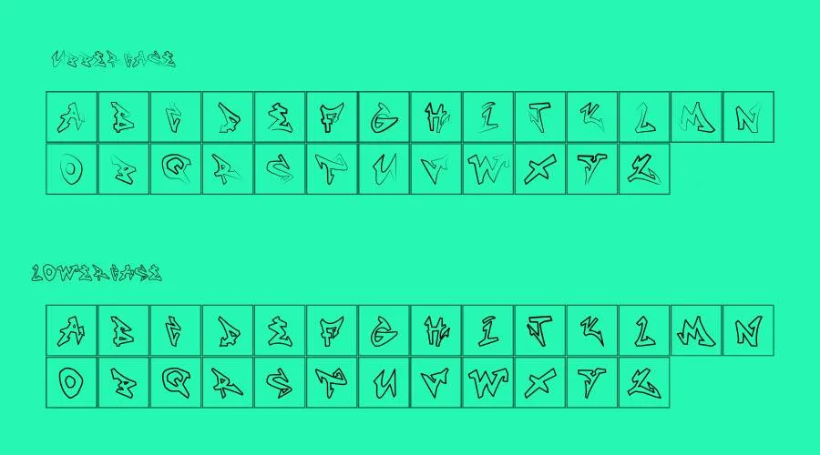 Nonamehd Font Preview