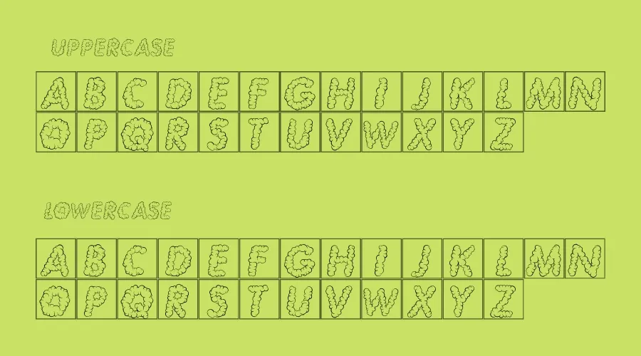 Nubles Font Preview
