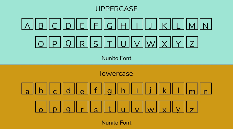 Nunito Font Preview