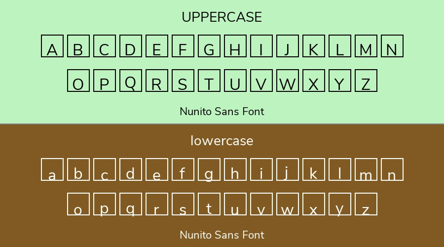 Nunito Sans Font Preview