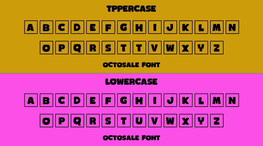 Octosale Font Preview