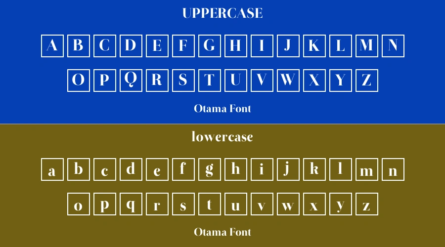 Otama Font Preview