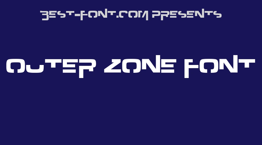 Outer zone Font