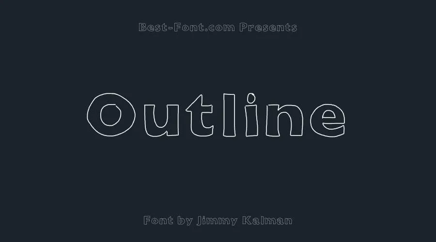 Outline Font