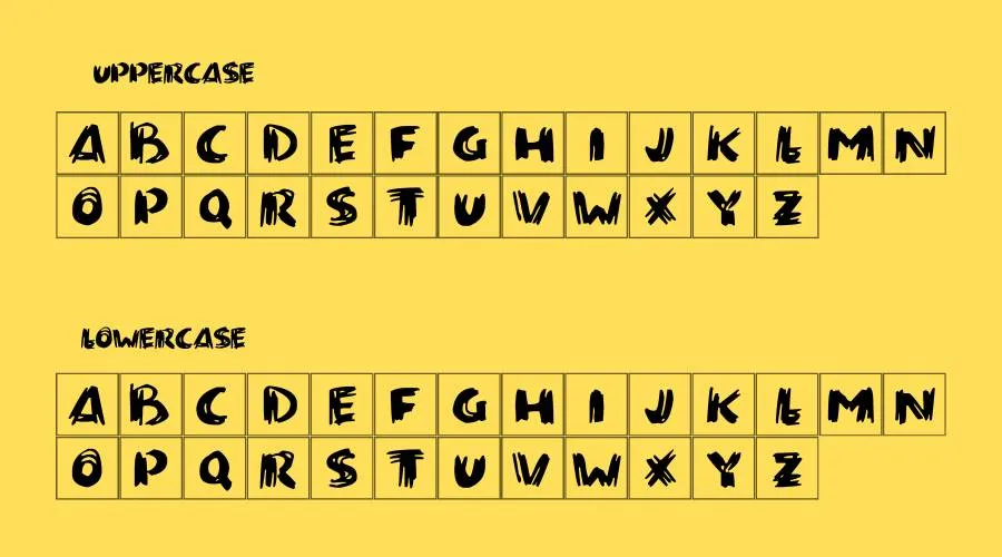 Paintbrush Font Preview