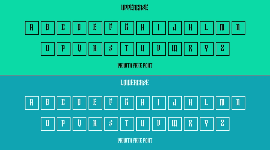 Panata FREE Font Preview