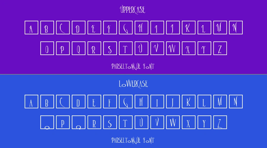 Parseltongue Font Preview