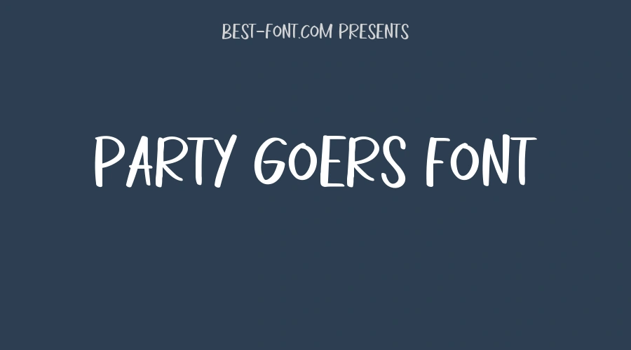 Party Goers Font