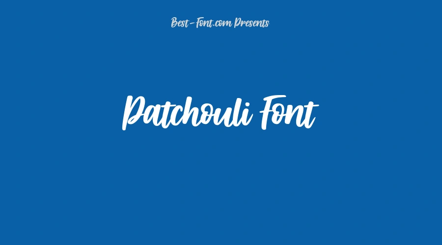 Patchouli Font