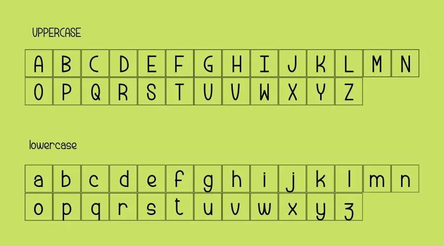 Peanut Butter Cookies Font Preview