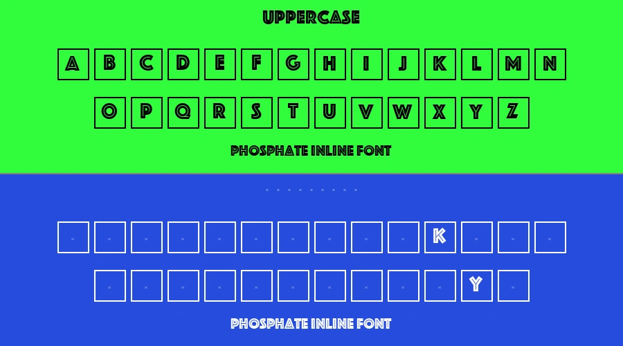Phosphate Inline Font Preview