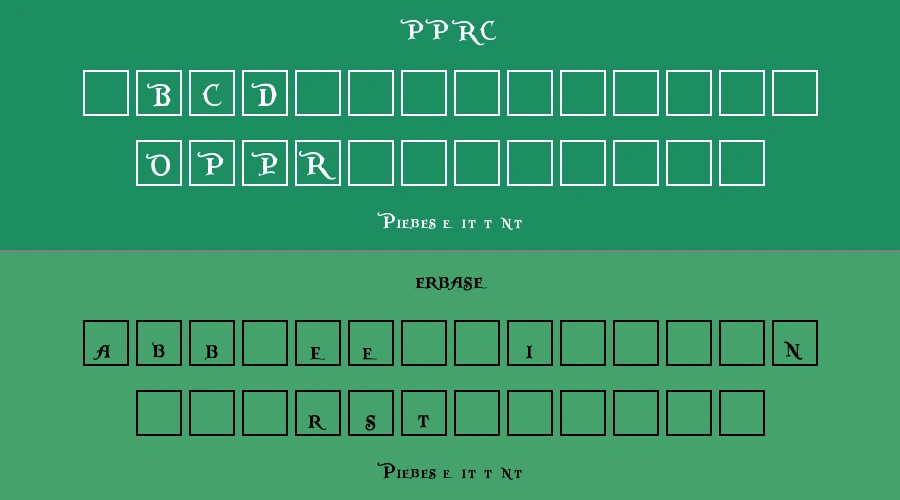 Pieces of Eight Alt Font Preview