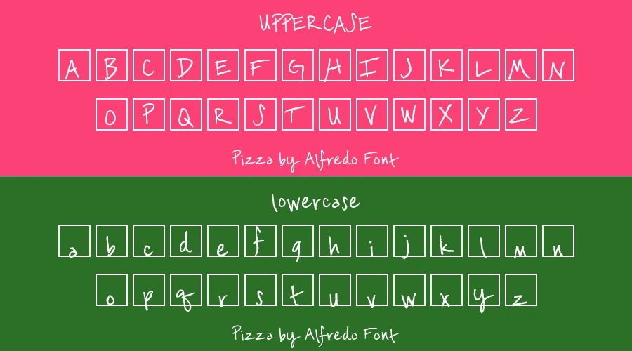 Pizza by Alfredo Font Preview