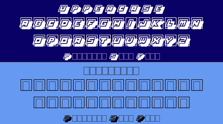 Platinum Sign Font Preview