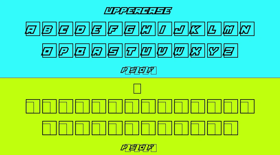 Platinum Sign Over Font Preview