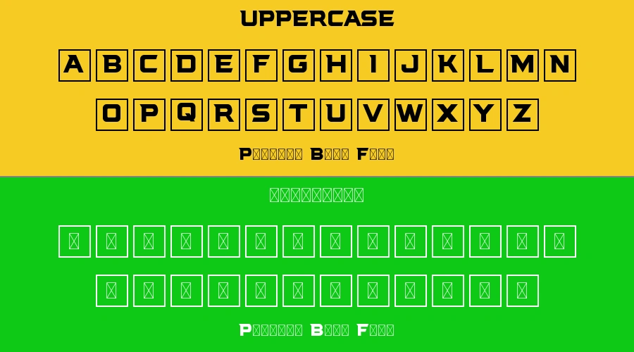 Poggers Bold Font Preview