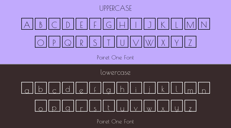 Poiret One Font Preview