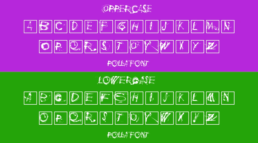 Polla Font Preview