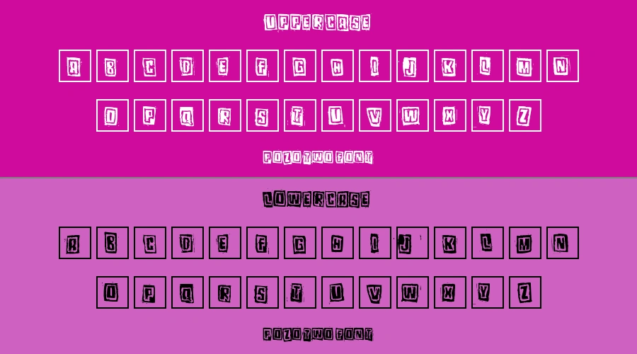 Pozo Two Font Preview