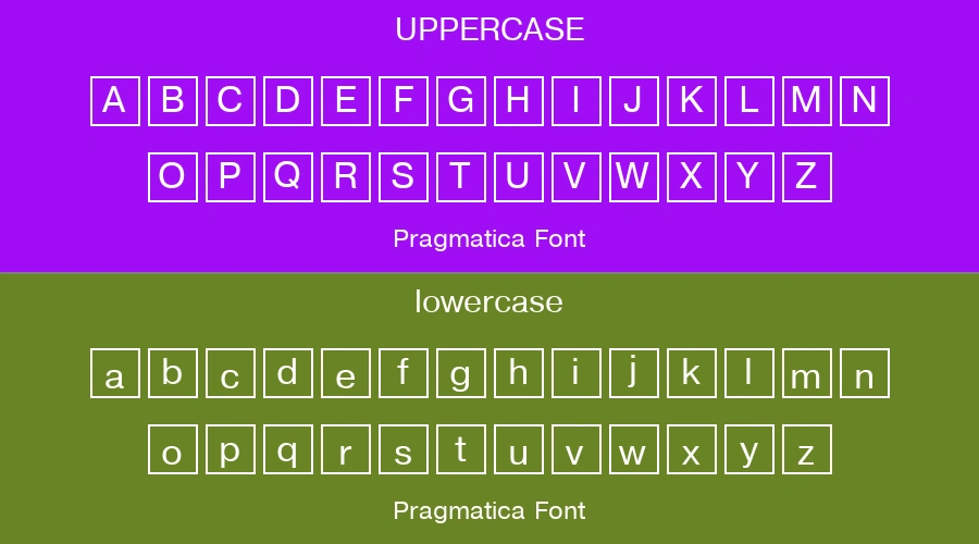 Pragmatica Font Preview