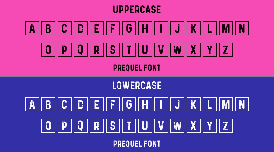 Prequel Font Preview