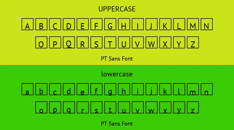 PT Sans Font Preview