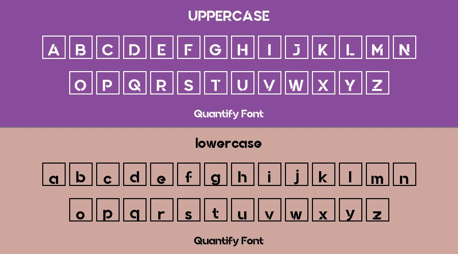 Quantify Font Preview