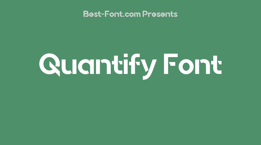 Quantify Font