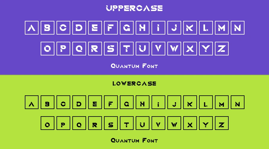 Quantum Font Preview