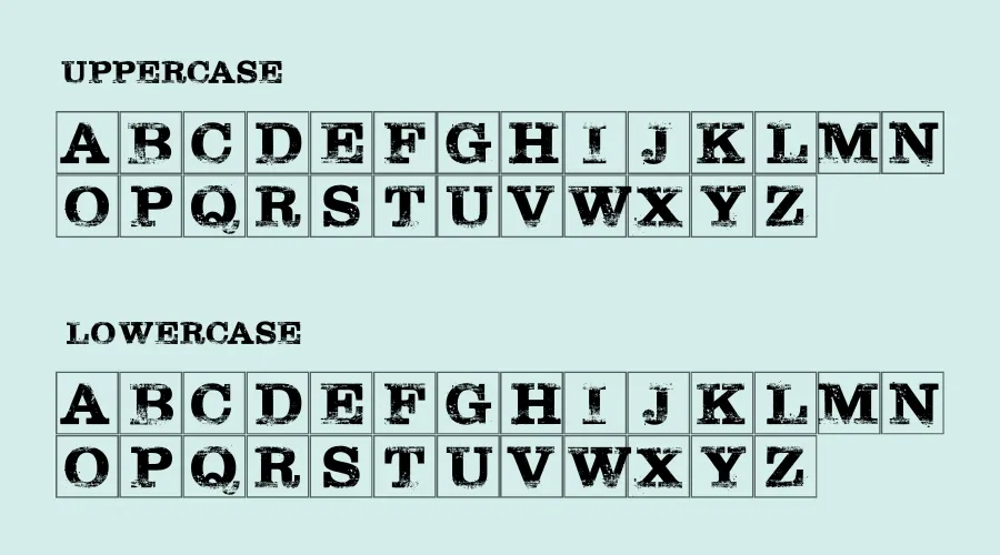 Quentin Tarantino Font Preview