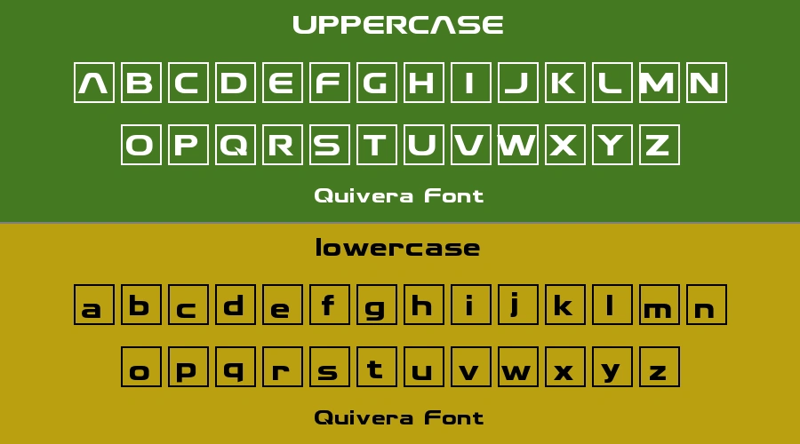 Quivera Font Preview