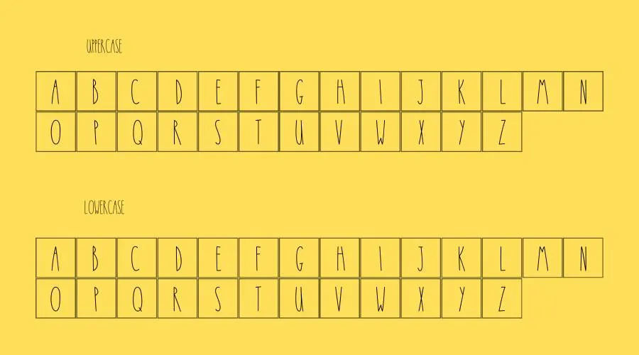 Rae Dunn Font Preview