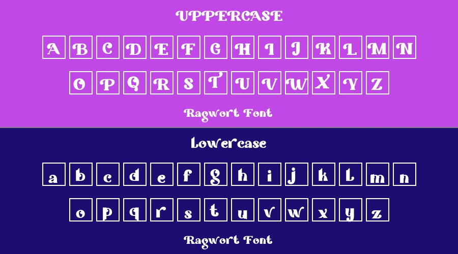 Ragwort Font Preview