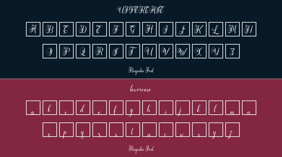 Rasputia Font Preview