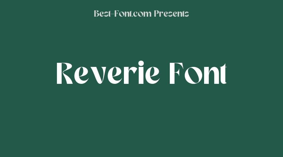 Reverie Font