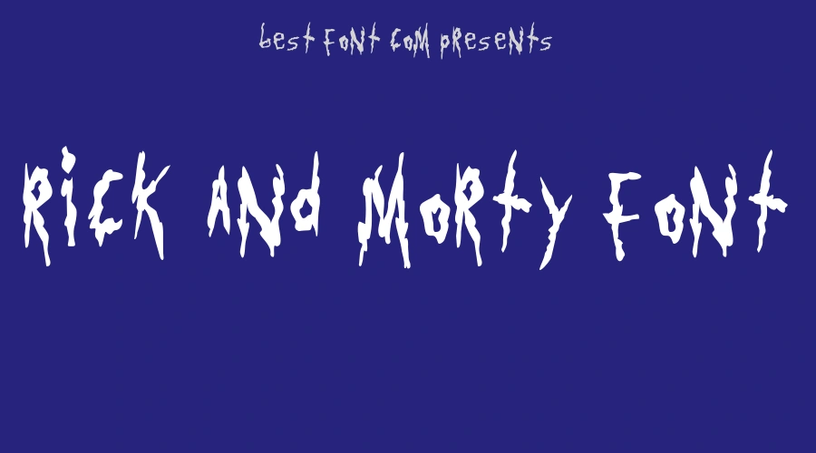 Rick and Morty Font