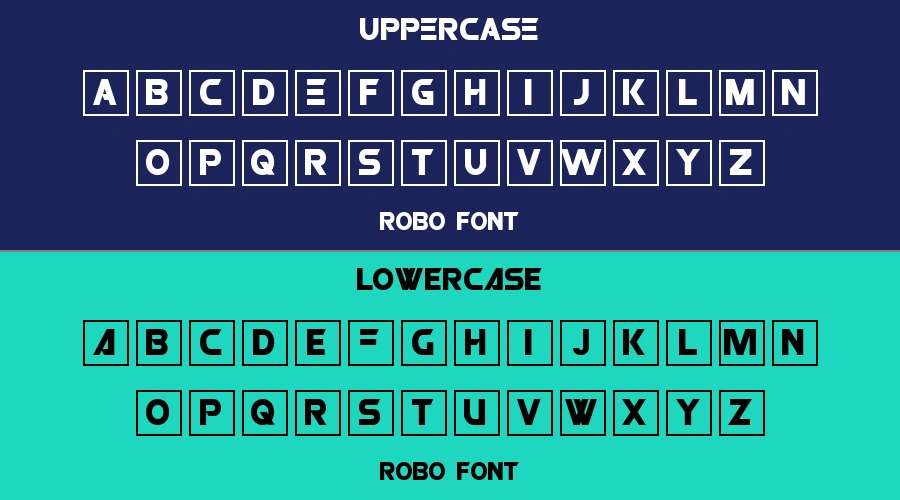 ROBO Font Preview