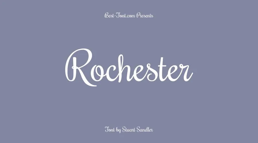 Rochester Font