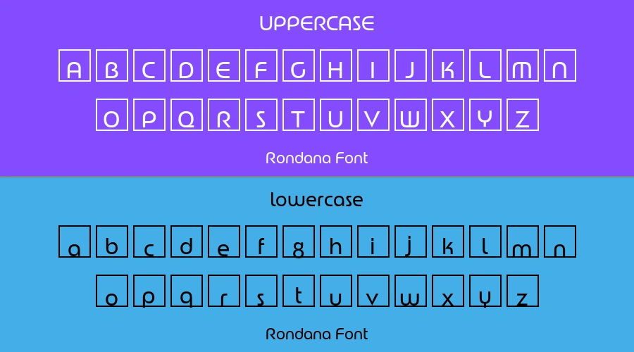 Rondana Font Preview