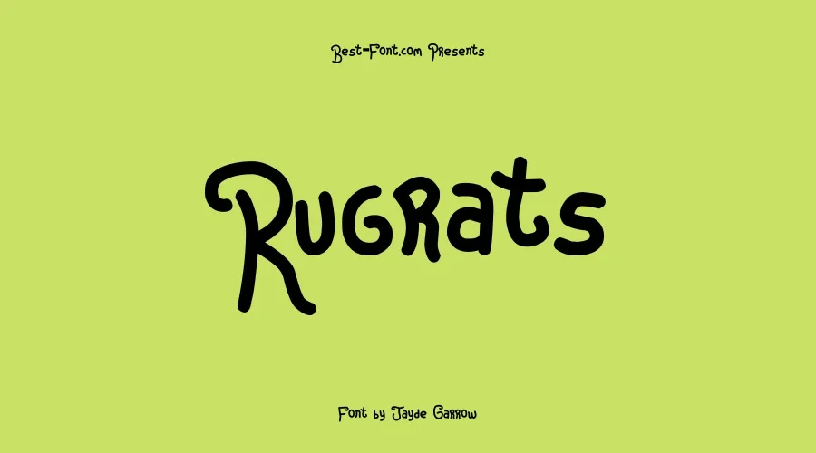 Rugrats Font