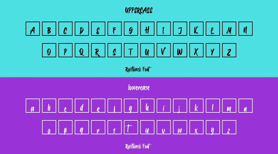 Rusthack Font Preview