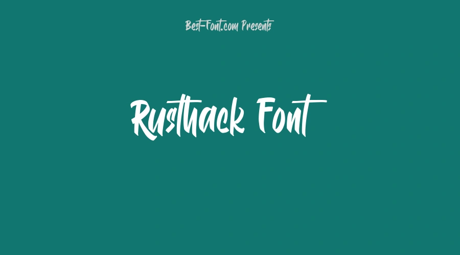 Rusthack Font